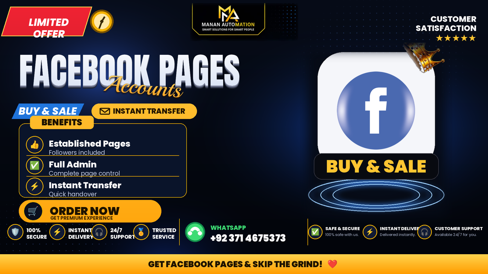 Facebook Pages Buy & Sale