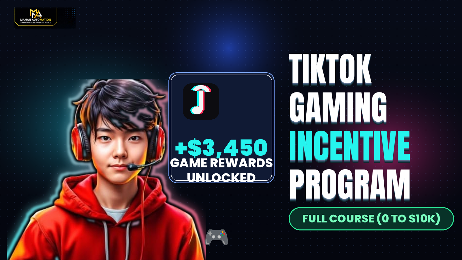 TikTok Gaming Incentive Program Full Course | Earn Money from TikTok Gaming